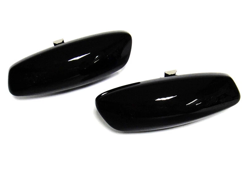 2 Black Lens Side Indicator LED Repeater Light For Peugeot 207 308 3008 5008 RCZ - Image 2 of 4