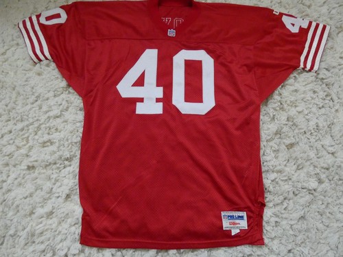 1994/95 - SAN FRANCISCO 49'ers Original- GAME JERSEY -Autograph- William FLOYD - - Picture 5 of 8