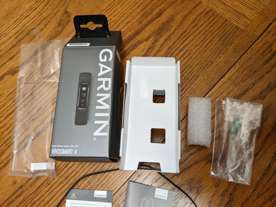 Garmin Viovsmart 4 embalaje original solamente: carga USB/clip de datos, caja, manual Foto 4 de 4