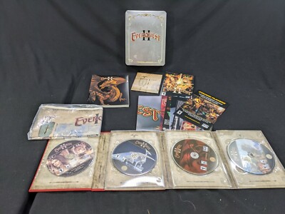 Everquest 2 Collectors Edition Tin - NO Coin or Pouch