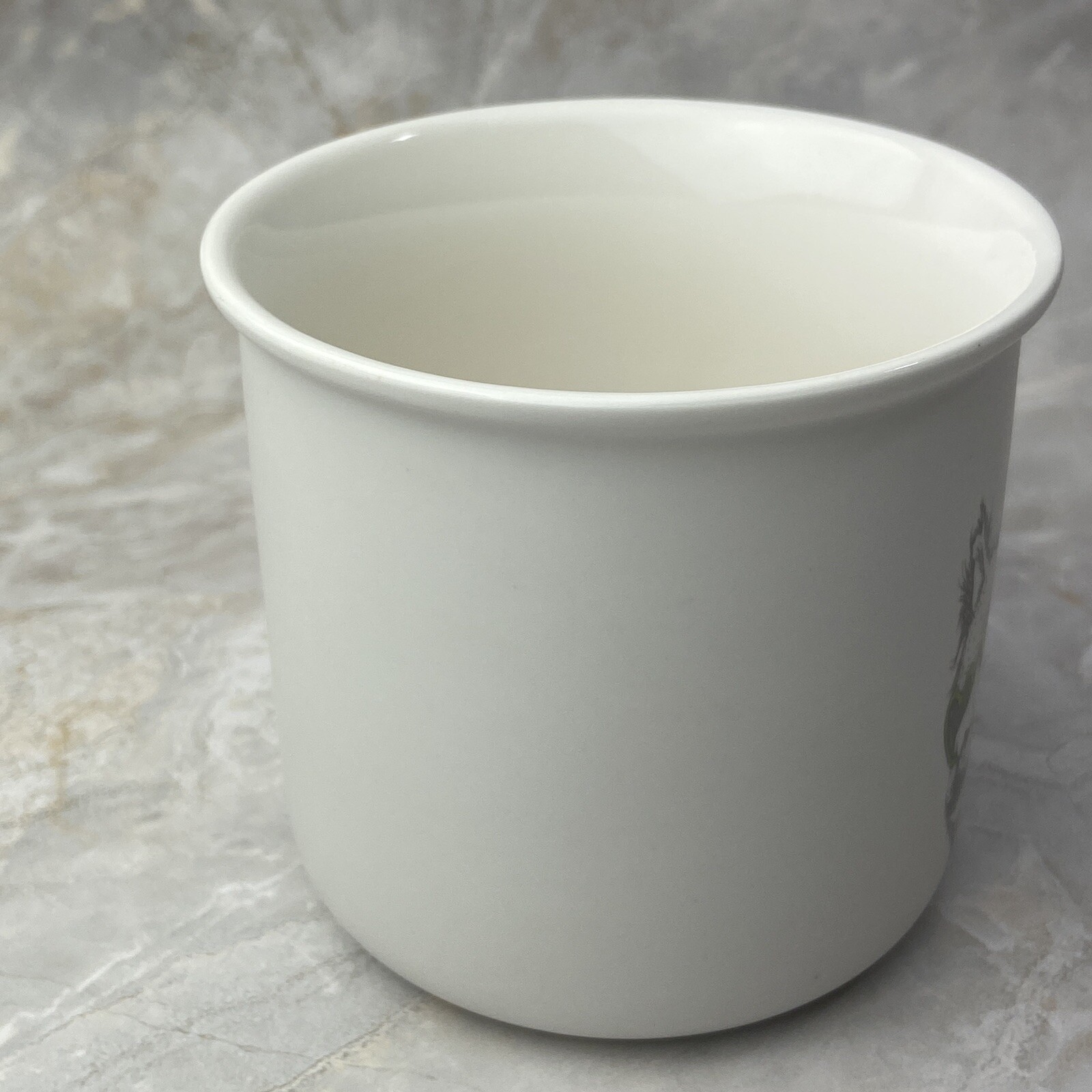 Eco One Coffee Cup Liama With Green Heart Shape Glasses  Mug Cool Animal Tea