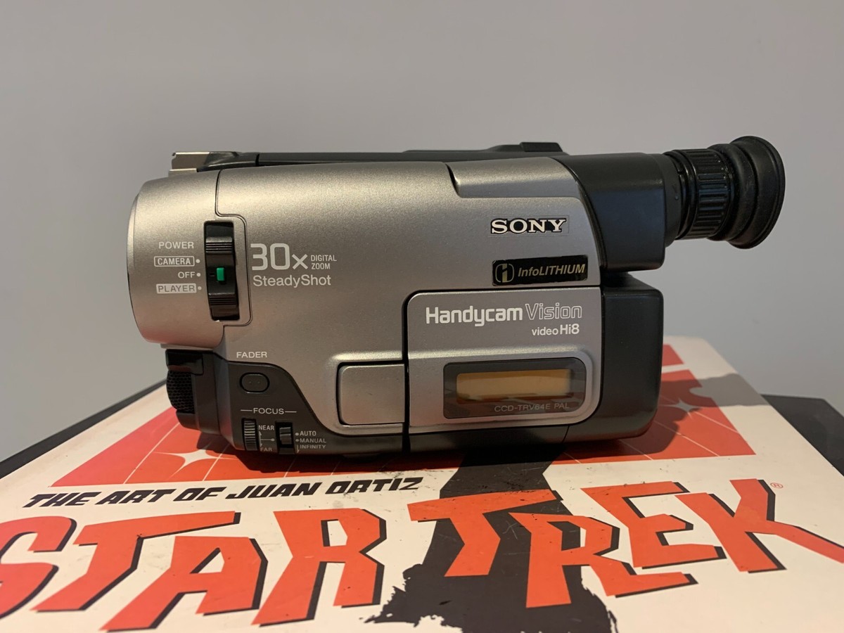 SONY CCD-TRV64E ANALOGUE CAMCORDER (8mm Video 8 Playback SP/LP
