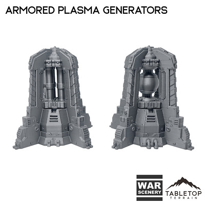 Armored Plasma Generators - Grimdark Gothic Wargaming Tabletop
