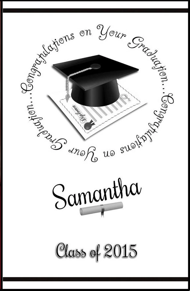 10 Centros de Mesa Luminarias Graduación Vitela Personalizados Decoración Fiesta C Foto 2 de 4