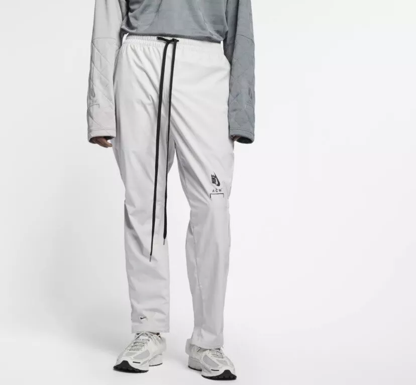 Nike x ACW A Cold Wall Technical Nylon Pants Vast Grey AQ0435-092 Mens XXL NEW