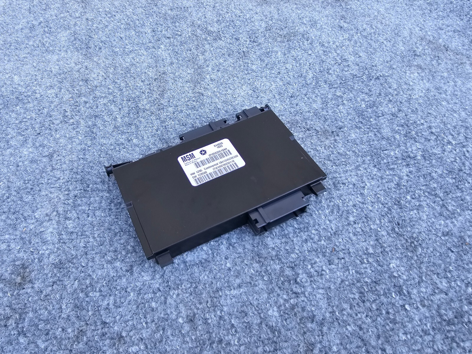 LEFT SIDE SEAT CONTROL MODULE 74K 14-20 MASERATI GHIBLI S LEVANTE QUATTROPORTE