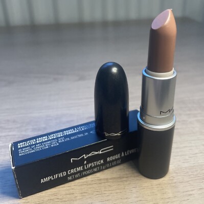 Mac Amplified Creme Lippenstift ''Double Shot'' Neu im Karton eingestellt 