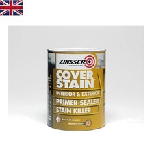 5 Litre Cover-Stain Primer Sealer for Interior & Exterior Use – White Finish