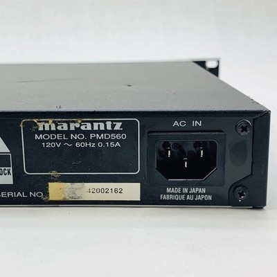 Marantz PMD560 Professional Solid State CompactFlash Recorder w