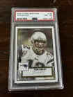 2006 Topps Heritage 124 Tom Brady 🔥PSA 8 - Low Pop!! Patriots!