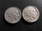 2 Buffalo Nickels 1935-1936
