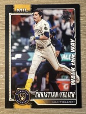 2026 Topps - CHRISTIAN YELICH - Walk This Way Black SSP /10 - Rare Brewers SSP