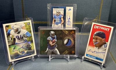 Detroit Lions, with numbered /75 &/150  Autos,Parallels & Stafford & Johnson RC