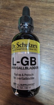 Dr. Schulze's L-GB Liver/Gallbladder Herbal Supplement-2 FL/60 mL