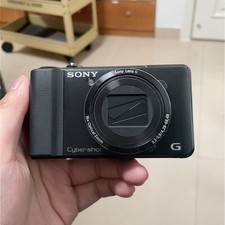 Sony Cyber-shot DSC-HX9V/HX9 16x Optical Zoom Digital Camera with Charger Tested