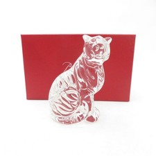 Good Condition Baccarat Zodiac Zodiac Tiger Figurine Figurine Object Tiger