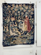 VINTAGE BELGIUM TAPESTRY FOR AMERICAN EXPRESS TER WAES "THE GIFT of the HEART"