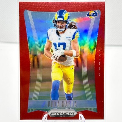 2024 Panini Prizm Deca Puka Nacua #185 Red Prizm /199