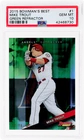 2015 Bowman's Best Mike Trout Green Refractor #1 /99 PSA 10
