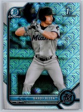 Brady Allen 1st Bowman Mojo 2022 Bowman Chrome #BCP-36