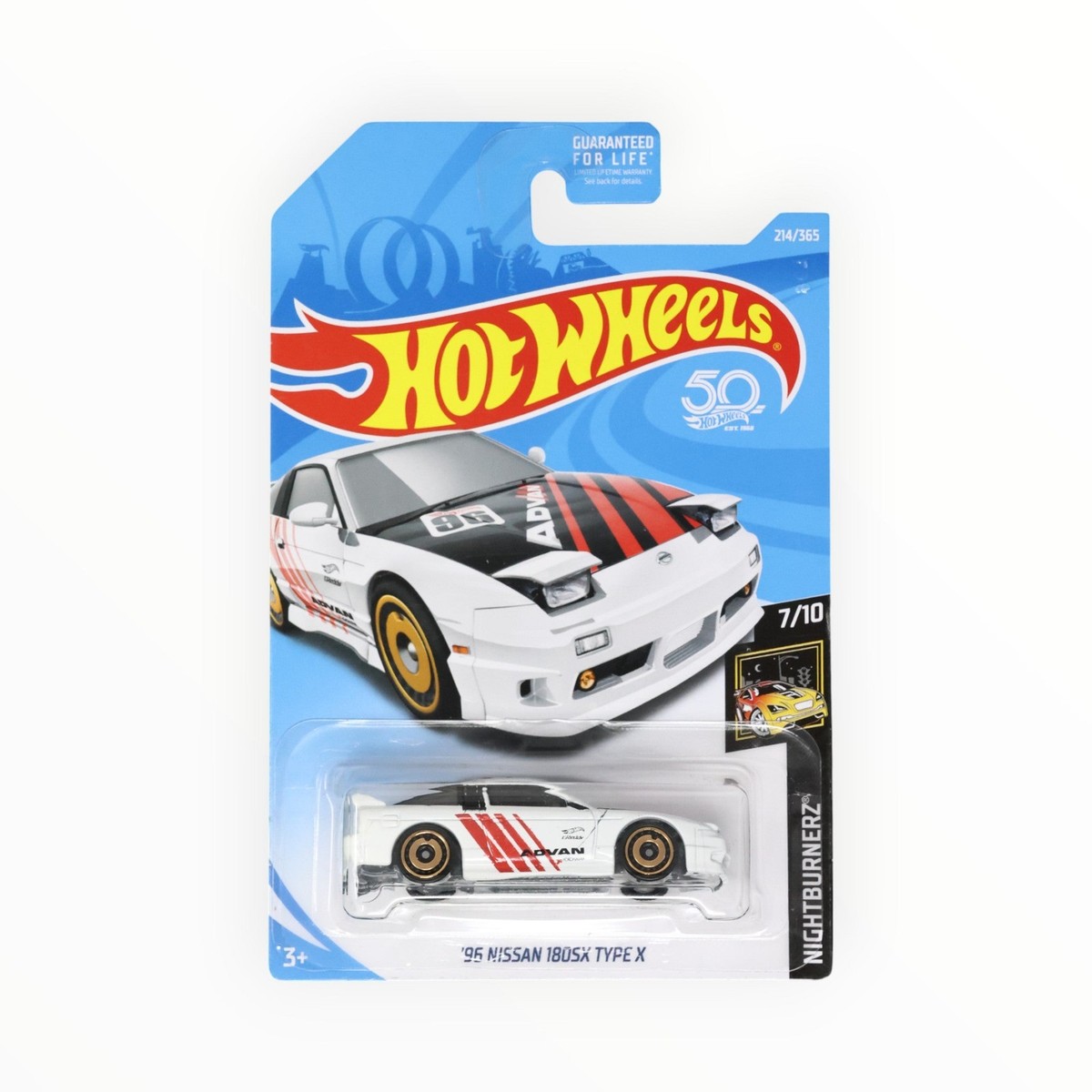 Hot Wheels '96 Nissan 180SX Type X 214/365 - 2018 Mainline A | eBay