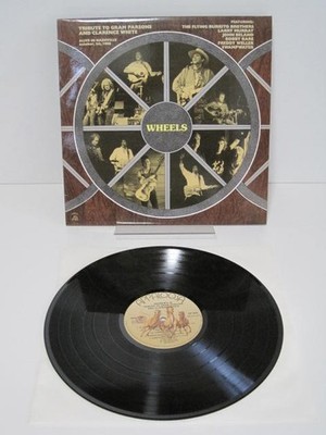 LP  Tribute To Gram Parsons And Clarence White - Wheels  (1989 Appaloosa Italy)