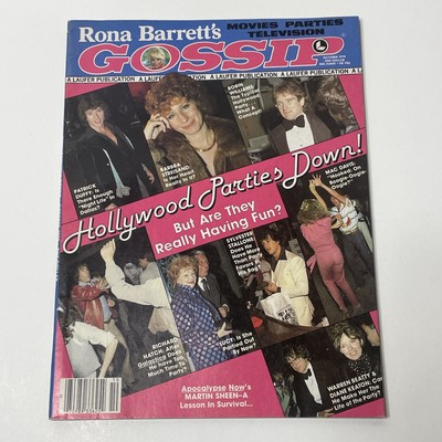 #ad Rona Barrett#x27;s Gossip Magazine 10 1979 Laufer Streisand Robin Williams Stallone $18.99