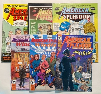 American Splendor Comic Lot Harvey Pekar, Crumb, Gary Dumm, Drew Friedman, Sacco