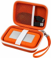Case Compatible with LaCie Rugged Mini 1TB/ 2TB/ 4TB/ 5TB External Hard Drive Po