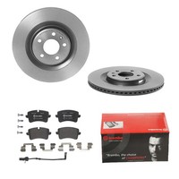 Brembo Bremsscheiben Ø330Mm + BremsbelÄGe Hinten FÜR Audi A6 Allroad A6 Avant