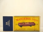 Orig. D-Box-1962 MOKO Lesney Matchbox No.39 'PONTIAC CONVERTIBLE'---see photos &