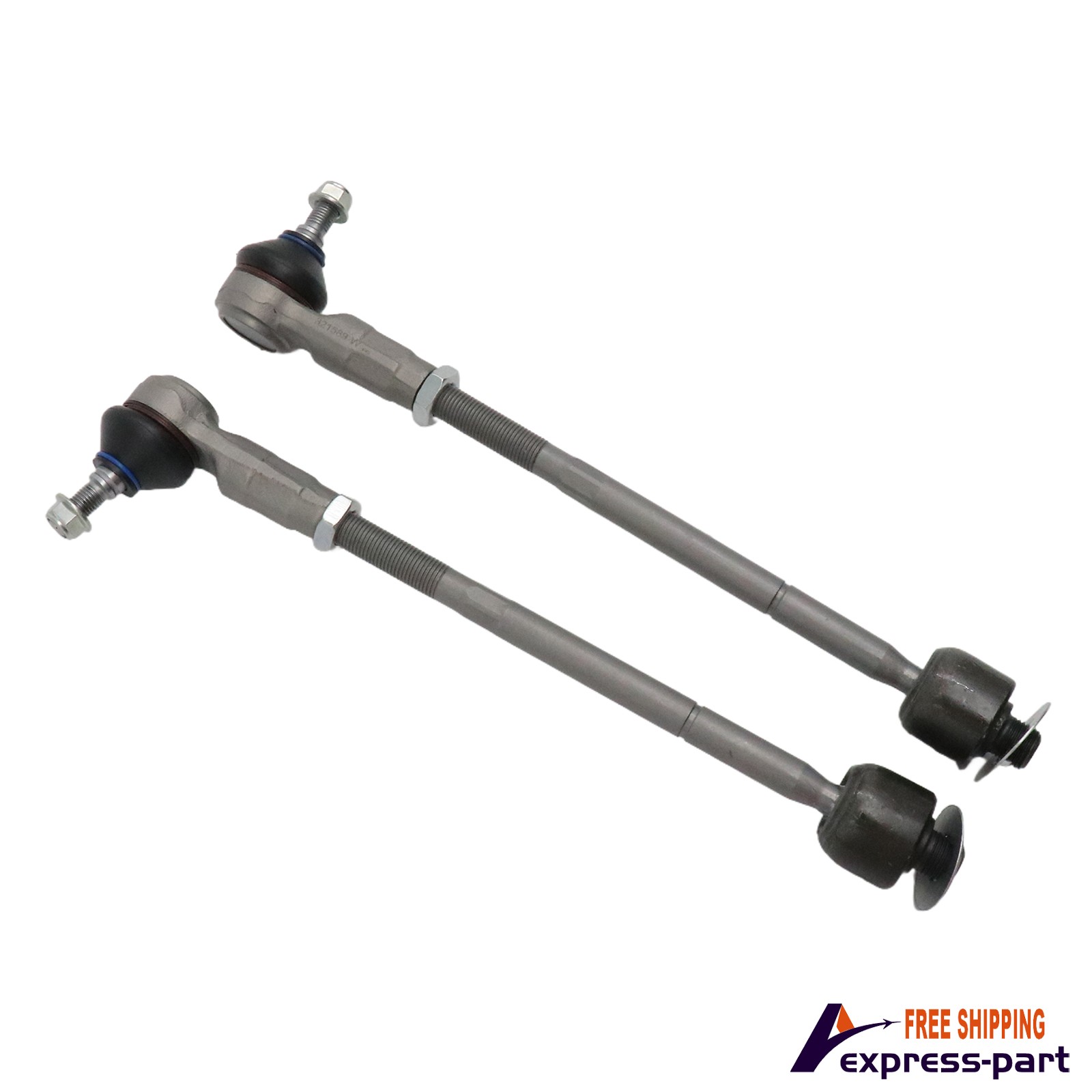 For Maserati GranTurismo GranCabrio Quattroporte Pair Outer Tie Rod End Kit US