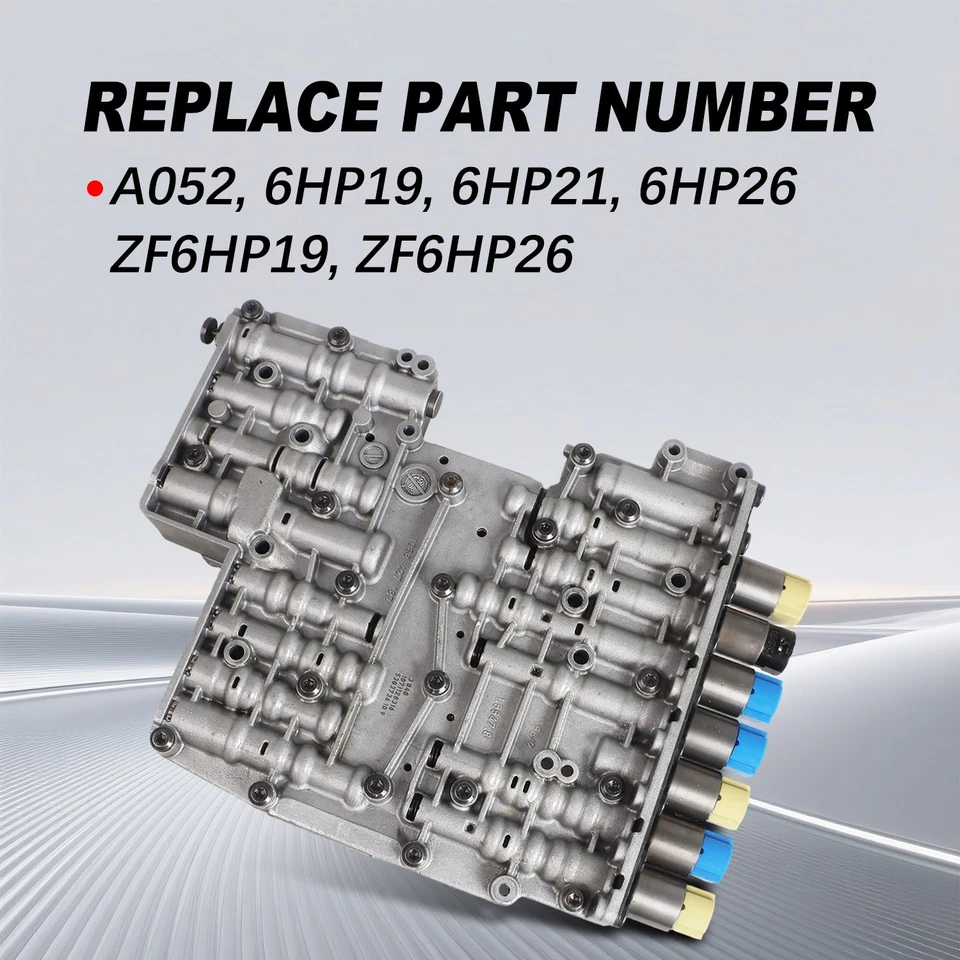 A052 6HP19 6HP21 Transmission Valve Body Solenoids Fit for BMW Jaguar Hyundai - Image 2 of 4