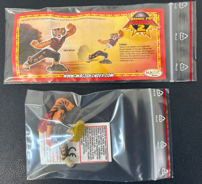 NEU Ü ei 1 x Kung Fu Panda 2 mit 1 x BPZ MPG noch nie zusammengebaut Tiger