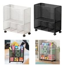 Yoga Mat Storage Rack Resistance Bands Iron Exercise Equipment Gym Rack