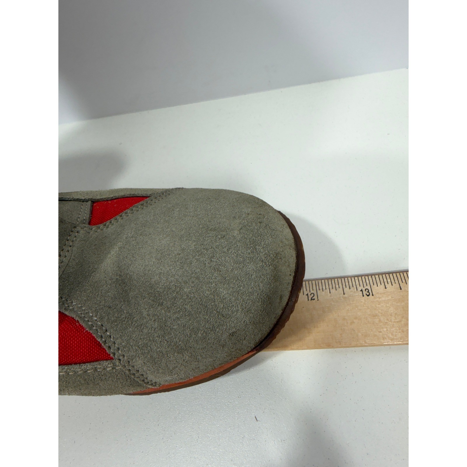 Vintage AXO Grey Red Suede Motocross Sport Boots High Top 90s Favaro Design image 10