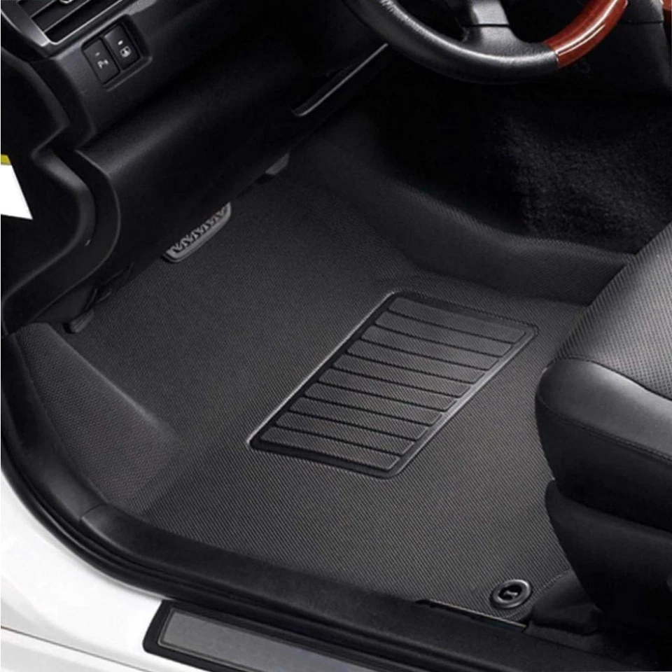 3D MAXpider For Honda Ridgeline 2006-2014 Kagu Series Floor Mats 1st Row Black - Изображение 3 из 4