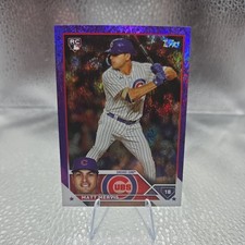 Matt Mervis 2023 Topps Update - Purple Foil RC /799- Chicago Cubs