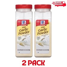 New McCormick Fine Garlic Powder, 21 oz, 2 Pa...