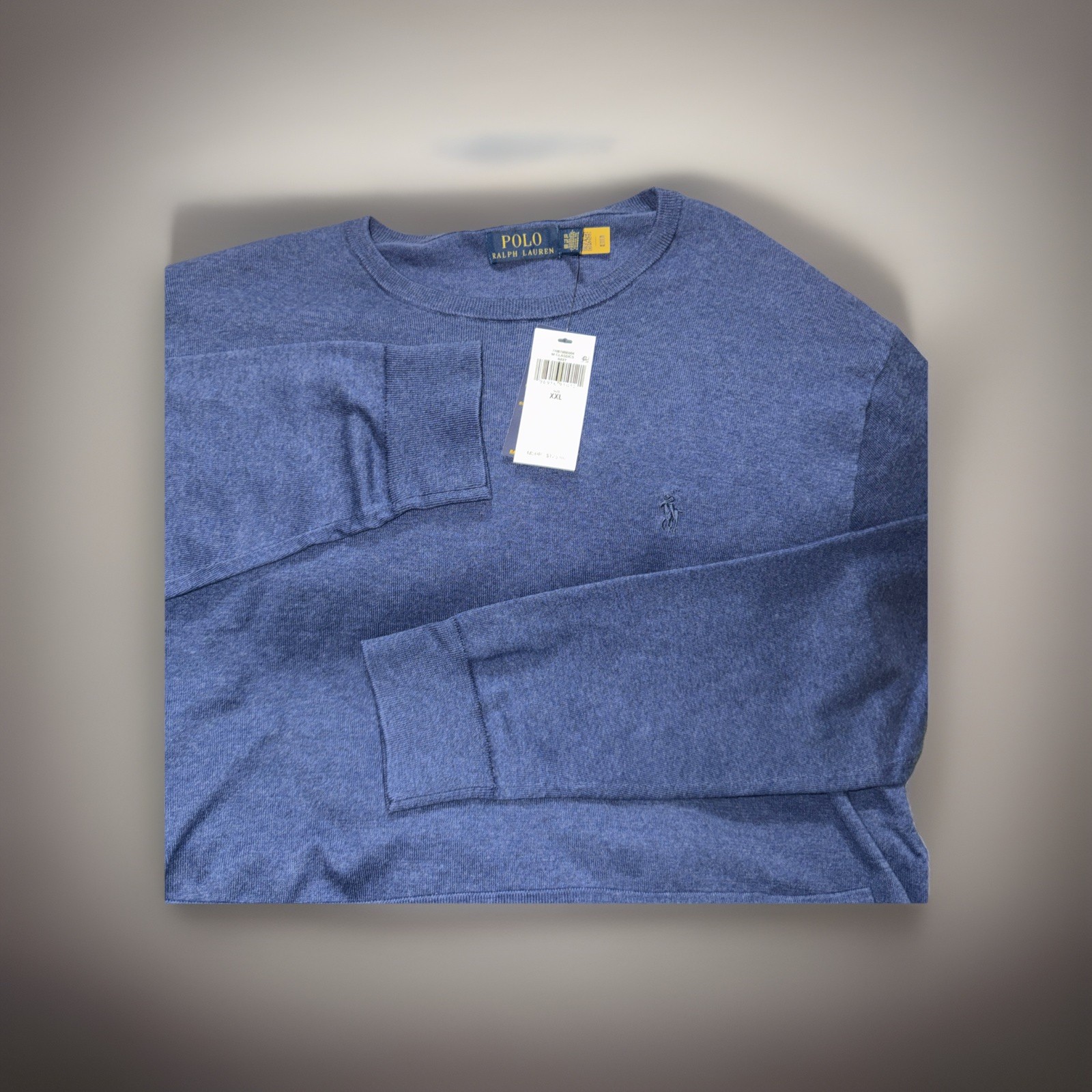 Polo Ralph Lauren Men Classic NAVY PULLOVER Sweater S-XXL  NEW TAGS $125 thumbnail 7