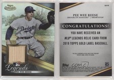2019 Topps Gold Label MLB Legends Relics /50 Pee Wee Reese #BLR-PR HOF