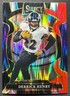 2025 Panini Select Derrick Henry #60 Concourse Black and Red Prizm Shock Ravens