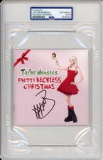 SIGNED Taylor Momsen Pretty Reckless Christmas CD Booklet Book Auto PSA DNA COA