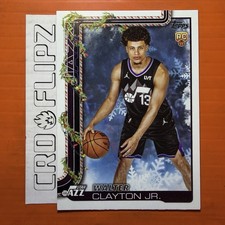 2025 Topps Holiday Walter Clayton Jr RC #H178 Jazz