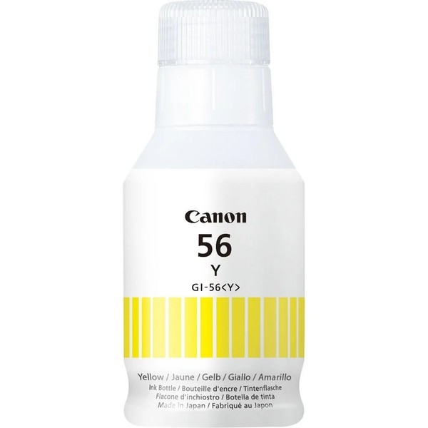Canon GI-56Y Gelb Tintenflasche Tintenpatrone (Original)-image