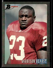 1993 Bowman #20 Garrison Hearst RC Football Card 0601H