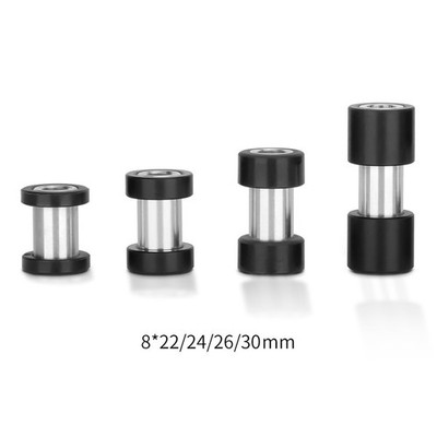 Absorber Bushing Shock Absorber Aluminum + ABS Bicycle Part Black Color