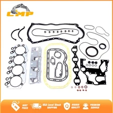 4JB1 4JB1T Engine Overhaul Gasket Kit For Isuzu PickUp NKR Truck Bobcat 843