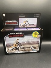 Star Wars The Vintage Collection 3.75 Speeder Bike Scout Trooper & Grogu
