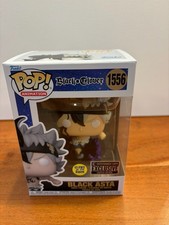 Funko Pop! Exclusive Black Clover Demon Black Asta #1556 Anime Figure with Glow